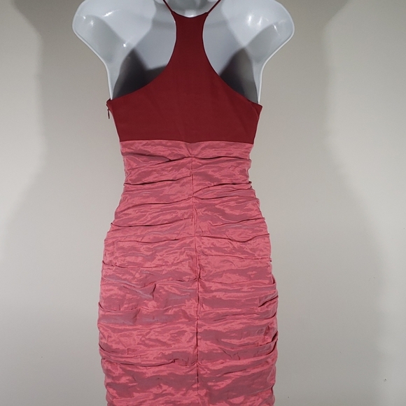 NICOLE MILLER COLLECTION Ruched Dress, Size 0 - Picture 5 of 8